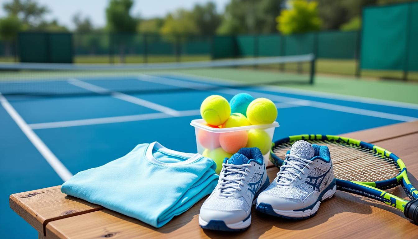 découvrez la liste du matériel indispensable pour débuter au tennis : raquette, balles, chaussures et accessoires essentiels pour bien commencer ce sport en toute confiance.