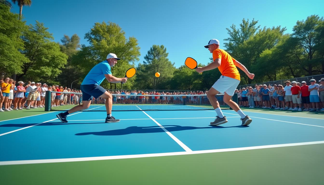 découvrez le pickleball, ce sport de raquette convivial et innovant qui fait sensation auprès de tous les âges. pratique, ludique et accessible, il séduit de plus en plus d'amateurs de sport à la recherche de divertissement et de dynamisme.
