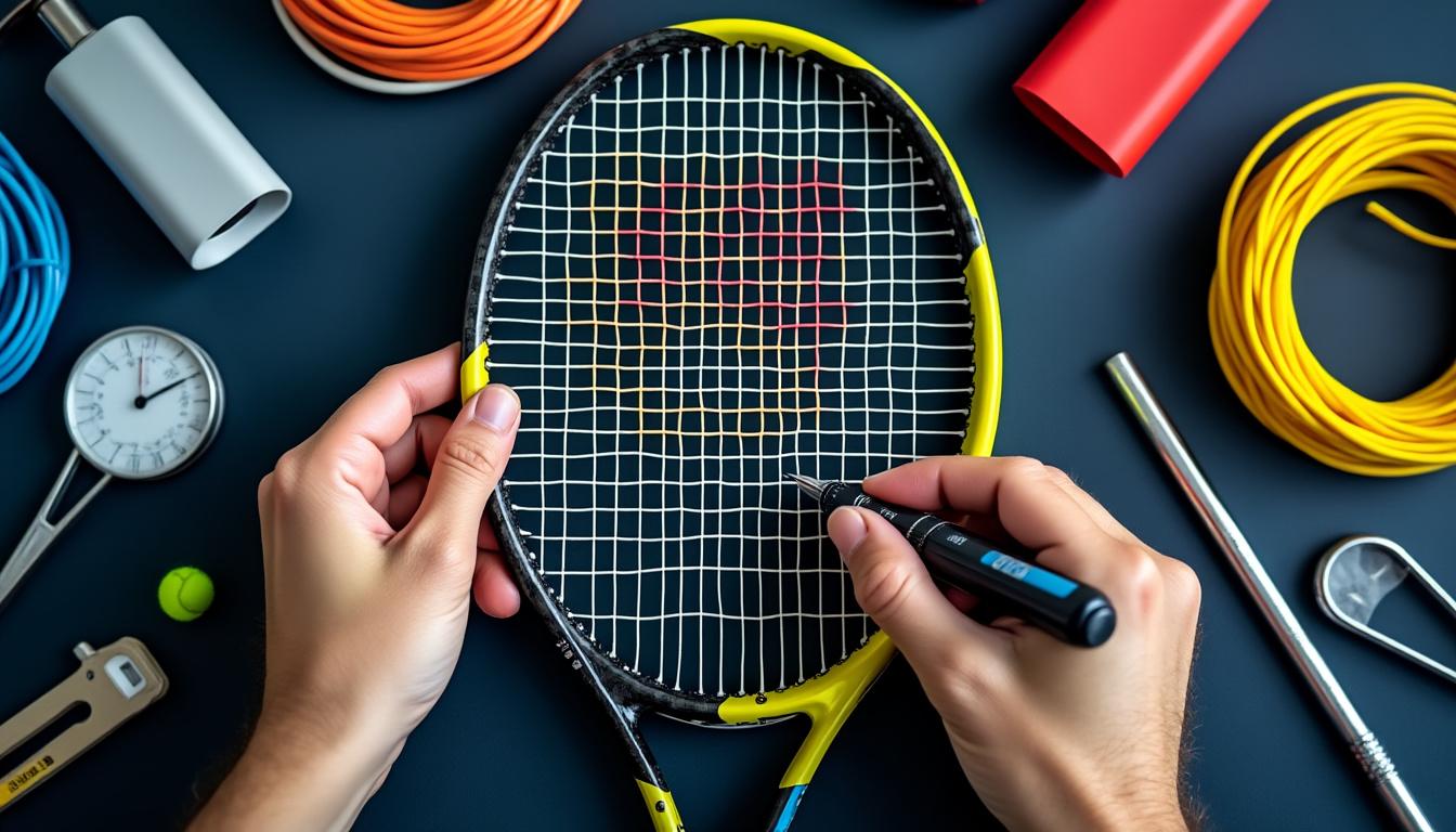 découvrez comment choisir le cordage et la tension idéaux pour optimiser les performances de votre raquette de tennis, adaptés à votre style de jeu.