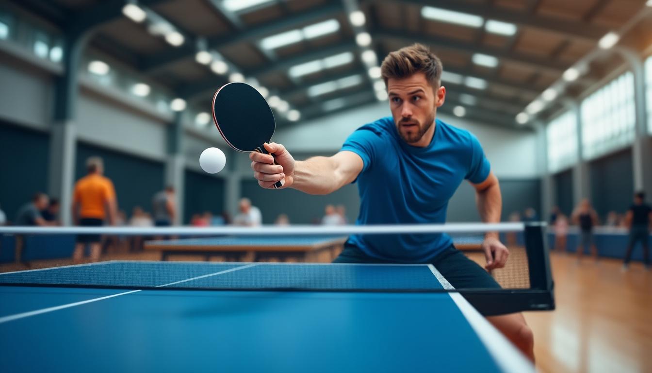 découvrez des conseils pratiques et techniques pour améliorer votre service au tennis de table et surprendre vos adversaires.