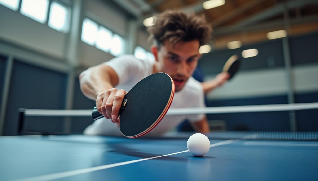 découvrez nos conseils essentiels pour réussir un service coupe au tennis de table et surprendre vos adversaires avec des effets maîtrisés.